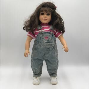 My Twinn 23" Long Brown Hair Brown Eye Doll Original Outfit EUC